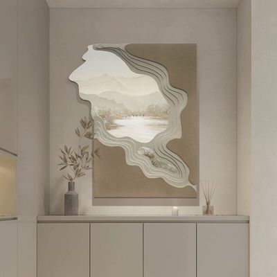 Rich in detail Modern Mixed Media Painting on Canvas Wall Art