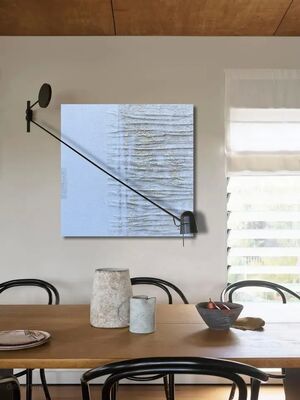 Modern Abstract Handmade Oil Painting with Thick Texture for Canvas Wall Art