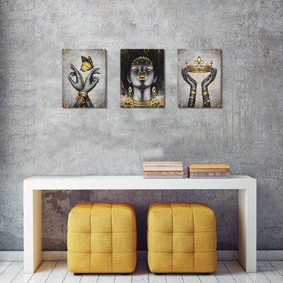 Modern Abstract Hand Painted Oil Painting Customized Size Canvas Wall Art for Home Decoration